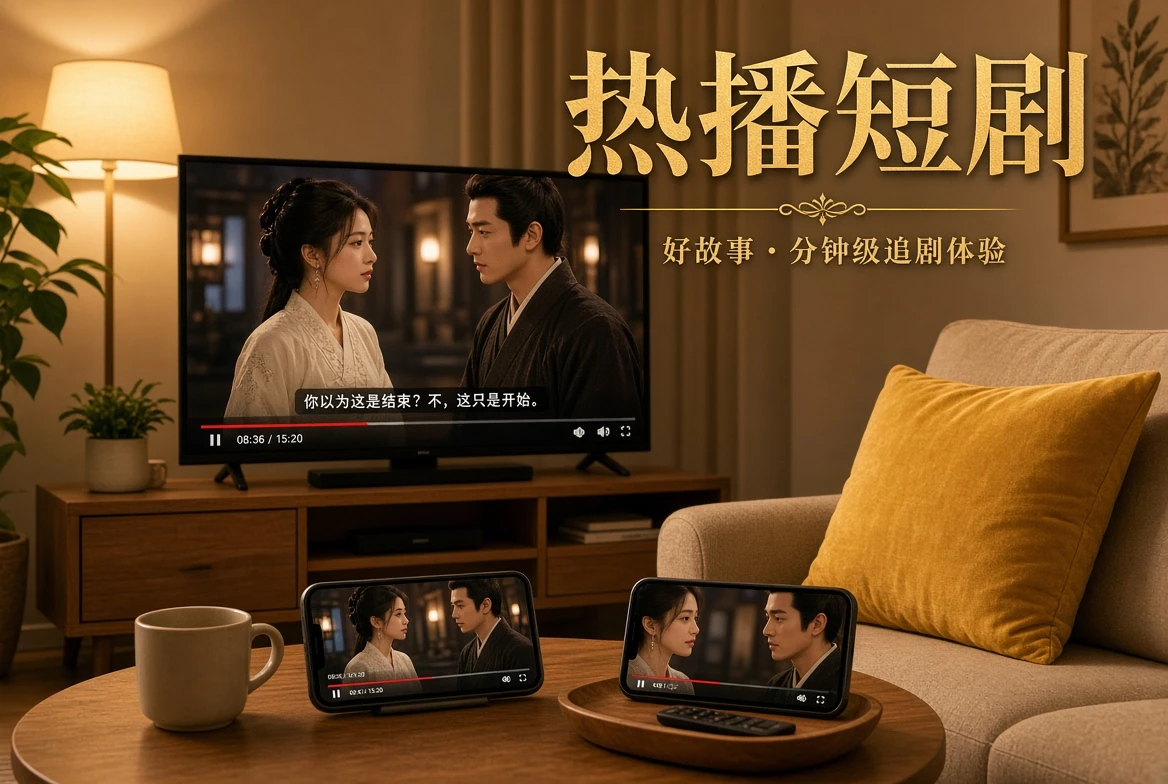 黄果AI短剧新作聚焦